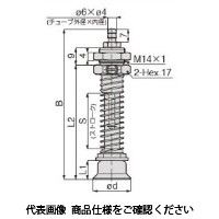 日本ピスコ 真空パッド VPOC20ー20AFー6B 1個（直送品）