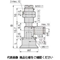日本ピスコ 真空パッド VPMD20ー4RNー4J 1個（直送品）