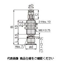 日本ピスコ 真空パッド VPMC8ー2PSー3J 1個（直送品）