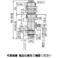 日本ピスコ 真空パッド VPD10ー6QKEー6B 1個（直送品）
