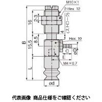 日本ピスコ 真空パッド VPMD10ー4BHNー3B 1個（直送品）