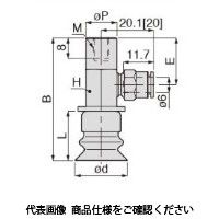 日本ピスコ 真空パッド VPB40BNー6JーFH 1個（直送品）