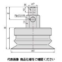 日本ピスコ 真空パッド VPB100BNEーG1 1個（直送品）