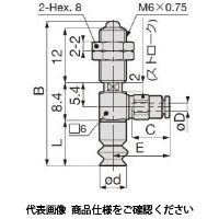 日本ピスコ 真空パッド VPMD6ー2BNEー3J 1個（直送品）
