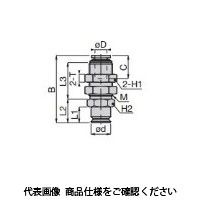 日本ピスコ 真空パッド VPA10RSー6JーF15 1個（直送品）