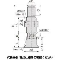 日本ピスコ 真空パッド VPMC10ー4RGー4J 1個（直送品）