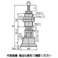 日本ピスコ 真空パッド VPMC20ー4RGー6B 1個（直送品）