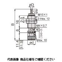 日本ピスコ 真空パッド VPMC10ー4FNー4B 1個（直送品）