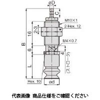 日本ピスコ 真空パッド VPMC6ー2BSー3B 1個（直送品）