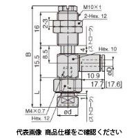日本ピスコ 真空パッド VPMD10ー4QKー4J 1個（直送品）