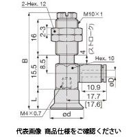 日本ピスコ 真空パッド VPMD10ー4RSー3J 1個（直送品）