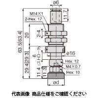 日本ピスコ 真空パッド VPC10ー6FSー6J 1個（直送品）