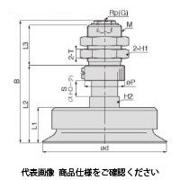日本ピスコ 真空パッド VPC80ー10RUーG1 1個（直送品）