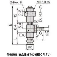 日本ピスコ 真空パッド VPMD8ー2BFー3B 1個（直送品）