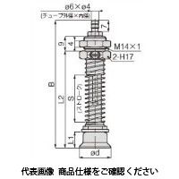 日本ピスコ 真空パッド VPOC30ー40KUー6B 1個（直送品）