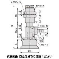 日本ピスコ 真空パッド VPMD30ー4AUー4B 1個（直送品）