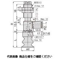 日本ピスコ 真空パッド VPMD8ー4LBNEー4J 1個（直送品）