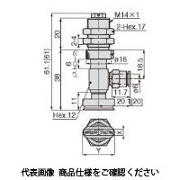日本ピスコ 真空パッド VPD6x10ー6EFー6JーFH 1個（直送品）