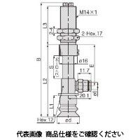 日本ピスコ 真空パッド VPD30ー15BSー6JーECV 1個（直送品）
