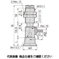 日本ピスコ 真空パッド VPMD10ー4RUー3B 1個（直送品）