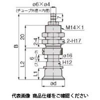 日本ピスコ 真空パッド VPC20ー6KFー6B 1個（直送品）