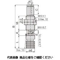日本ピスコ 真空パッド VPMC10ー4WNー4J 1個（直送品）