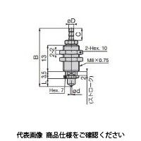 日本ピスコ 真空パッド VPMC4ー2RMFー4B 1個（直送品）