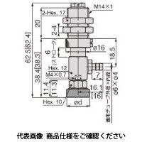 日本ピスコ 真空パッド VPD10ー6FFー6B 1個（直送品）