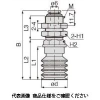 日本ピスコ 真空パッド VPA20WNー6JーECV 1個（直送品）