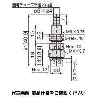 日本ピスコ 真空パッド VPA10QKー6B 1個（直送品）