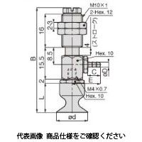 日本ピスコ 真空パッド VPMD8ー4LSEー4B 1個（直送品）
