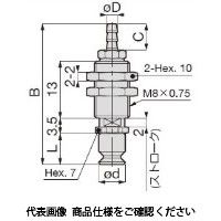 日本ピスコ 真空パッド VPMC8ー2RSEー3BーS3 1個（直送品）