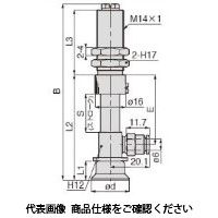 日本ピスコ 真空パッド VPD30ー15KSー6J 1個（直送品）