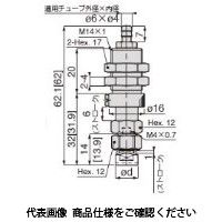 日本ピスコ 真空パッド VPC10ー6QKー6B 1個（直送品）