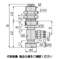 日本ピスコ 真空パッド VPD15ー6SCー6JーECV 1個（直送品）
