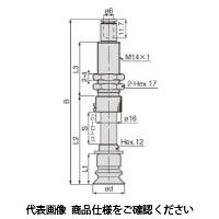 日本ピスコ 真空パッド VPC40ー20BFー6J 1個（直送品）