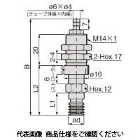 日本ピスコ 真空パッド VPC10ー6WNEー6B 1個（直送品）