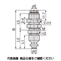 日本ピスコ 真空パッド VPA15LBSー6JーS3 1個（直送品）