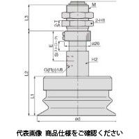 日本ピスコ 真空パッド VPD80ー10BNーG1ーFH 1個（直送品）