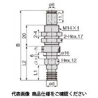 日本ピスコ 真空パッド VPC10ー6WGー6J 1個（直送品）
