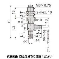 日本ピスコ 真空パッド VPD15ー6BFー6B 1個（直送品）
