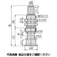 日本ピスコ 真空パッド VPC50ー6KNHー6J 1個（直送品）