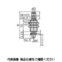 日本ピスコ 真空パッド VPMC4ー2RMGー180J 1個（直送品）