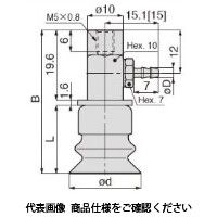 日本ピスコ 真空パッド VPMB30BFー6B 1個（直送品）
