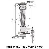 日本ピスコ 真空パッド VPOD30ー40SCー6B 1個（直送品）