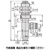 日本ピスコ 真空パッド VPD15ー6BUー6J 1個（直送品）