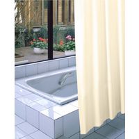 明和グラビア 防炎バスカーテン NVS-400 130cm×178cm ベージュ meiwa 1セット（5枚入）（直送品）