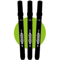 レモン 油性マーカー 細字(3本入) 887055×10SET 1箱(10パック入)（直送品）