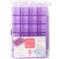 シンコハンガー Larca ピアスケース パープル 4973228187968 1セット(6個)（直送品）