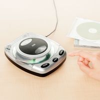 サンワダイレクト ディスク修復機(自動・研磨タイプ・DVD/CD/ゲームソフト) 200-CD027 1個（直送品）